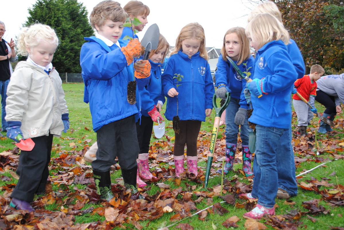 Pupils at St Richards